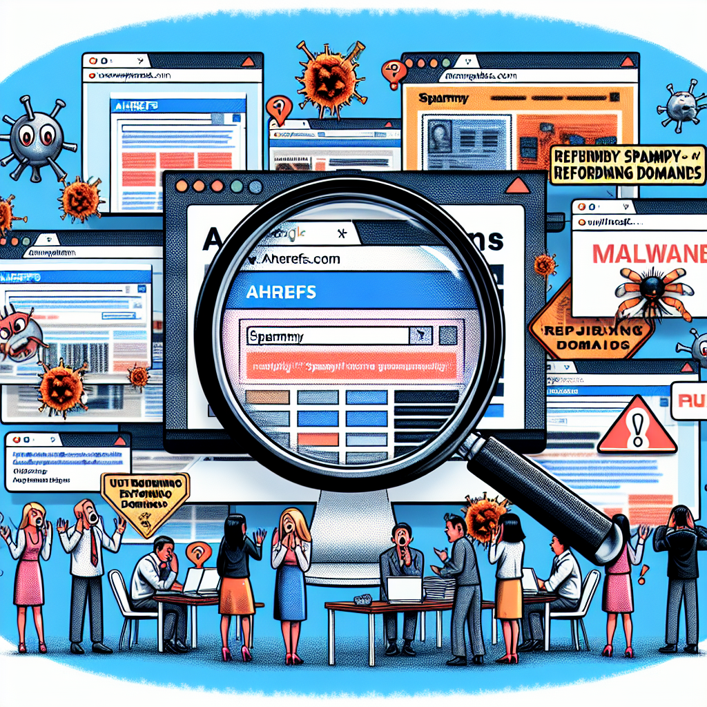 Navigating Spammy Referring Domains in Ahrefs: A Guide for SEO Professionals
