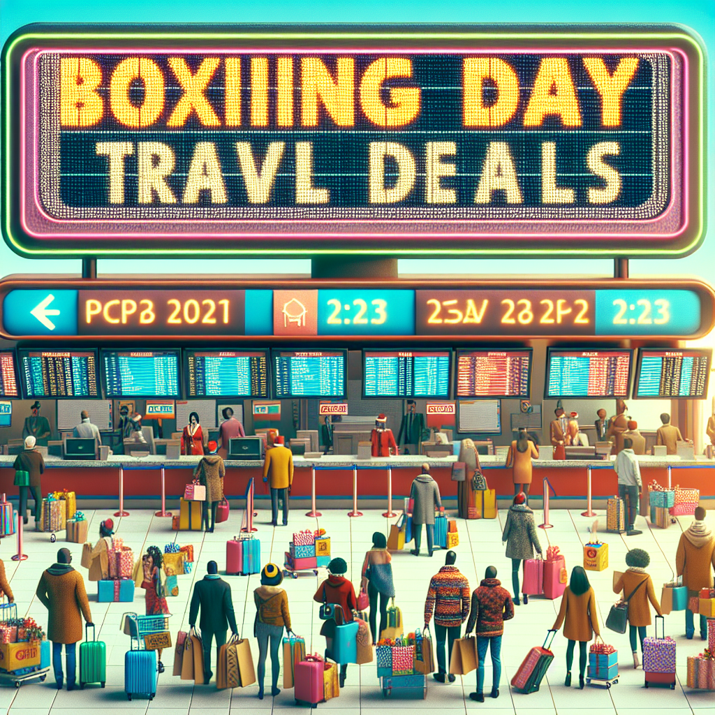 Score Big Savings: Unleashing the Best Boxing Day 2023 Travel&nbsp;Deals